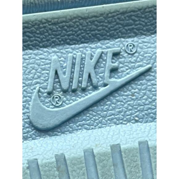 2005 Nike Air Force 1 Low White Blue Yellow 307109‑143 Size 13